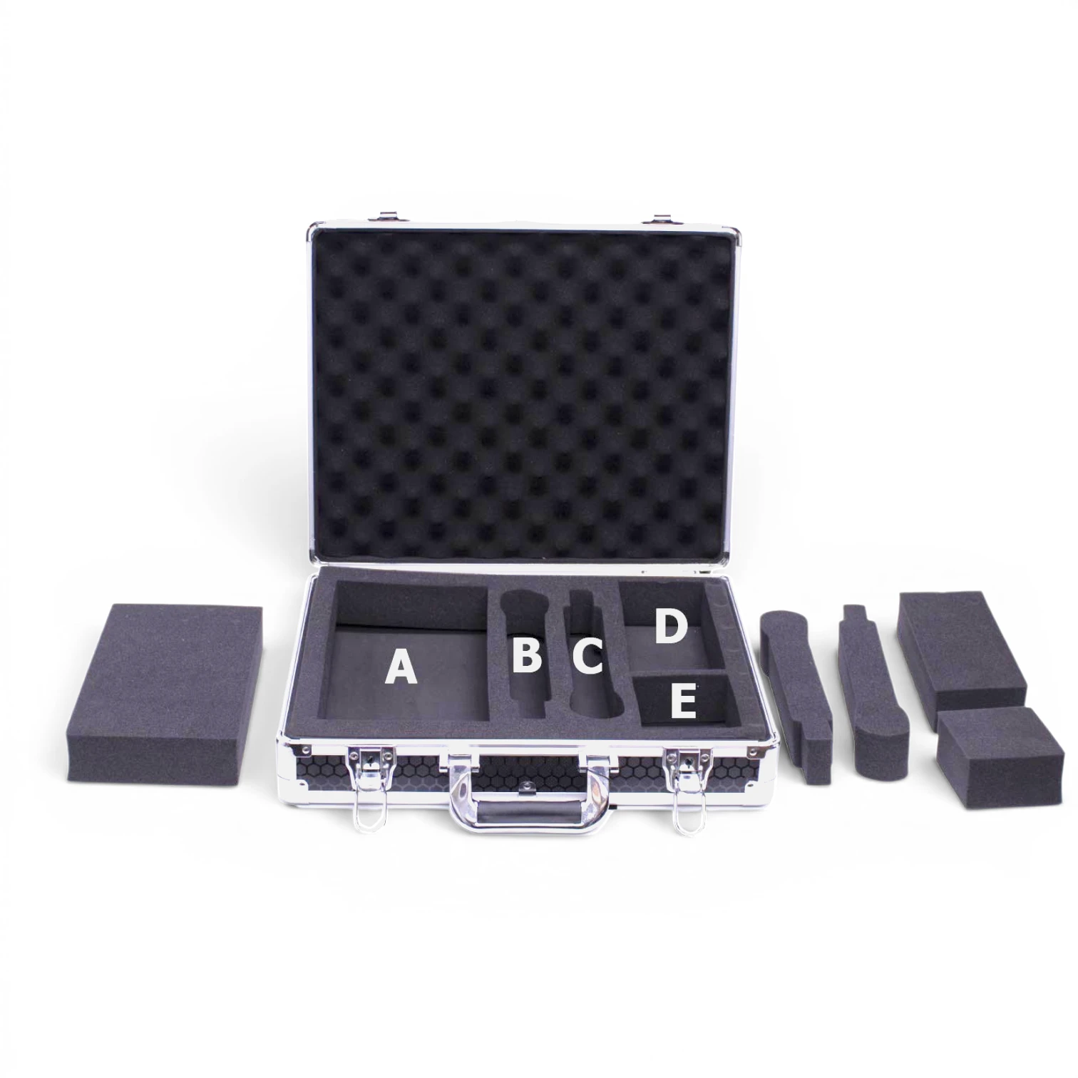 Protekt Wireless Microphone Case with Removable Cut Out Foam